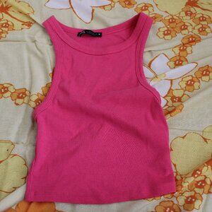 Zara high-neck top